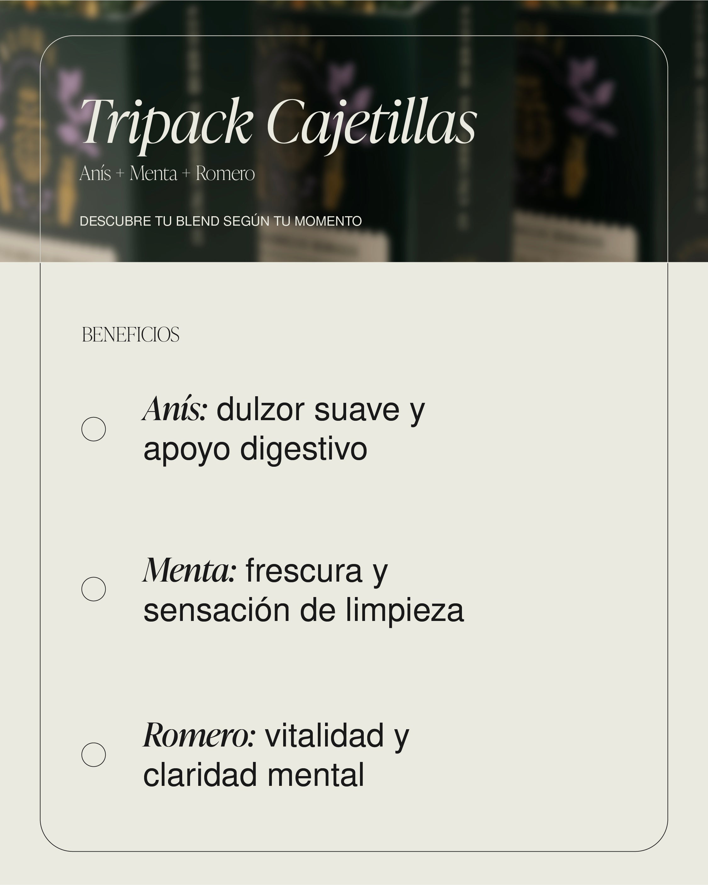 Tripack Cajetilla
